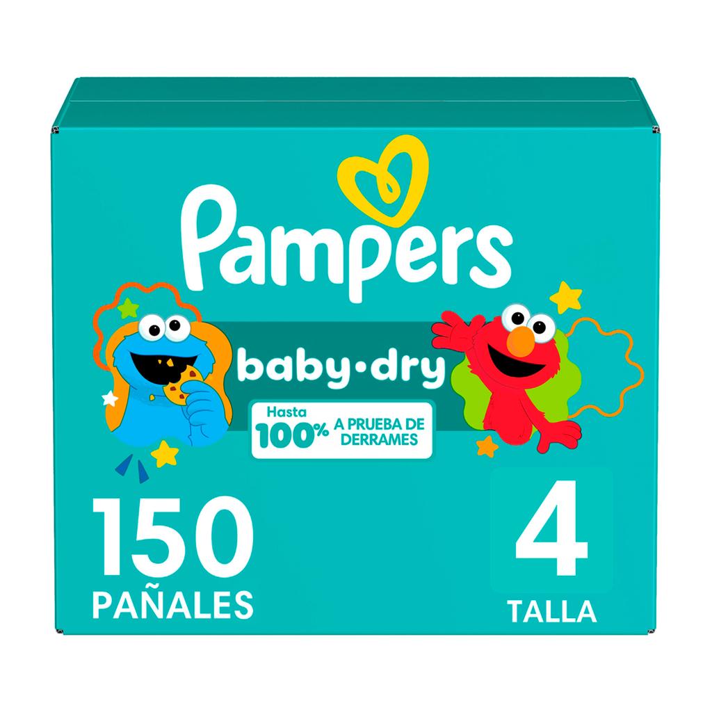 Pampers Baby Dry Diapers Size 4 / 150 Units