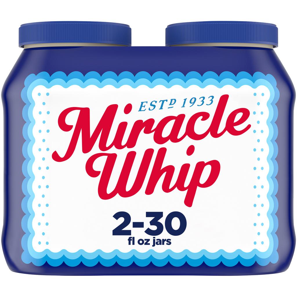 Miracle Whip Aderezo 2 Unidades / 887 mL / 30 oz
