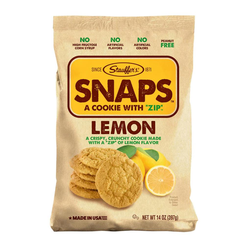 Stauffers Snaps Crunchy Lemon-Flavored Cookies 397 g / 14 oz
