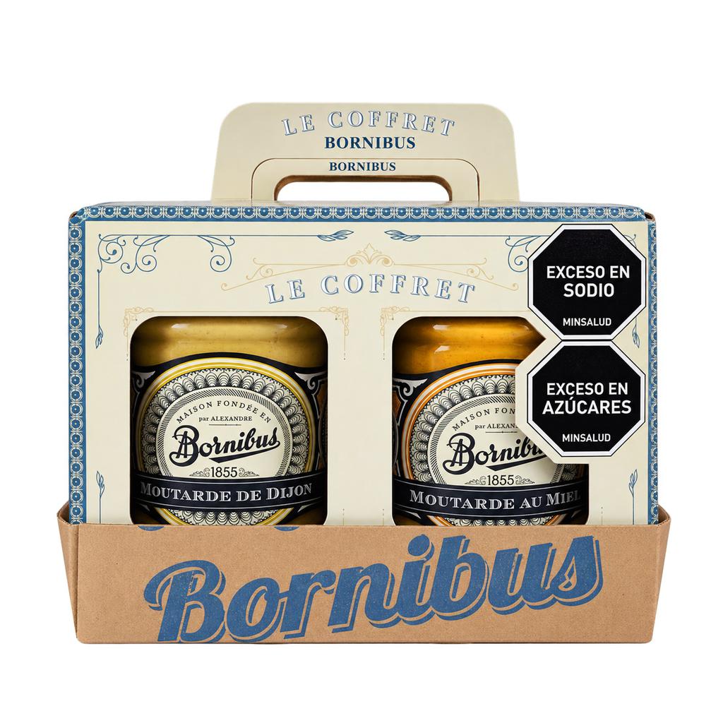 Bornibus Mostaza Dijon y Miel 2 Unidades / 250 g