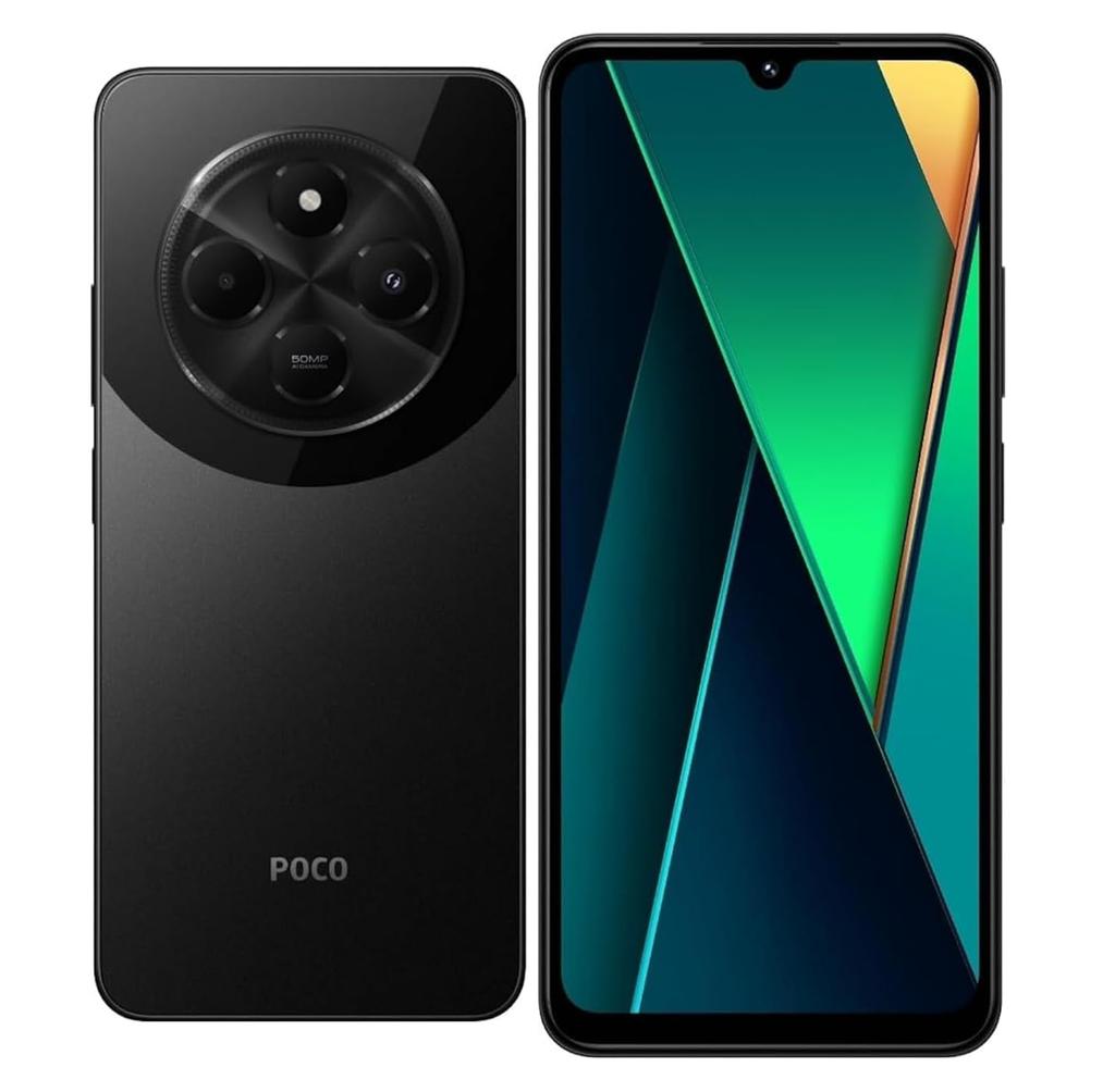 Xiaomi POCO C75 Celular Negro RAM 8 Gigabytes / Almacenamiento 256 Gigabytes