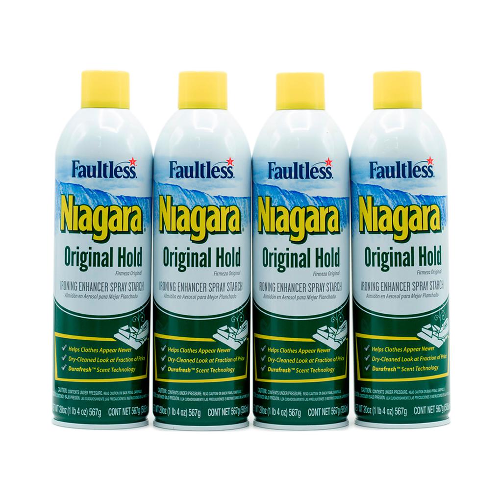 Niagara Almidón en Aerosol 4 Unidades / 567 g / 20 oz