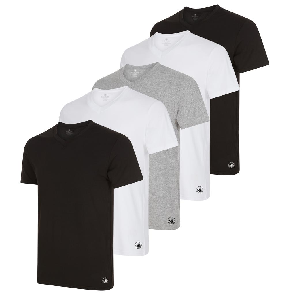 Body Glove Men’s Short-Sleeve Athletic T-Shirt in Stretch Fabric 5 Units