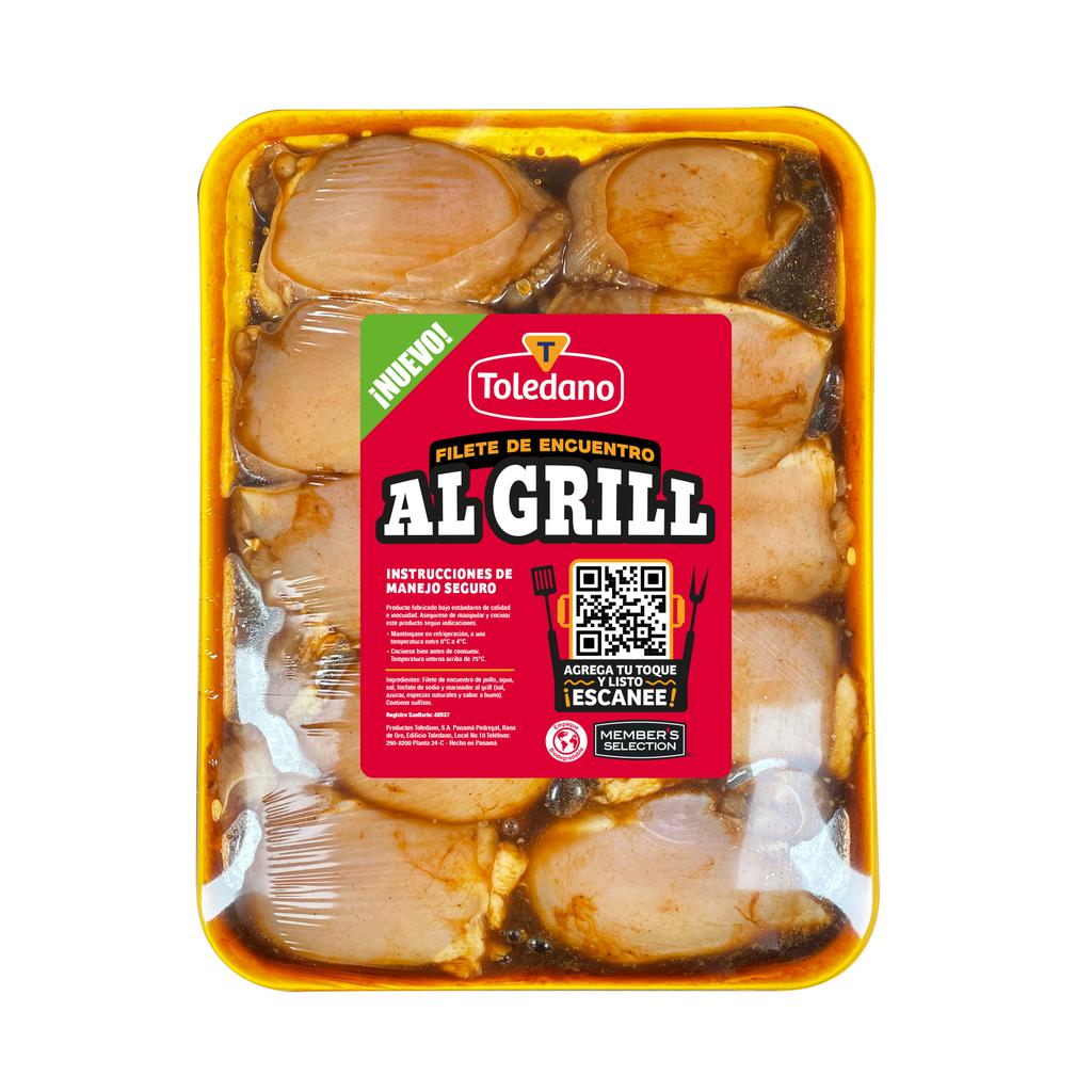 Toledano Grilled Seasoned Thigh Filet Tray