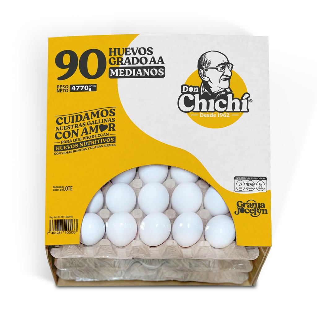 Don Chichi Huevos Medianos90 UND