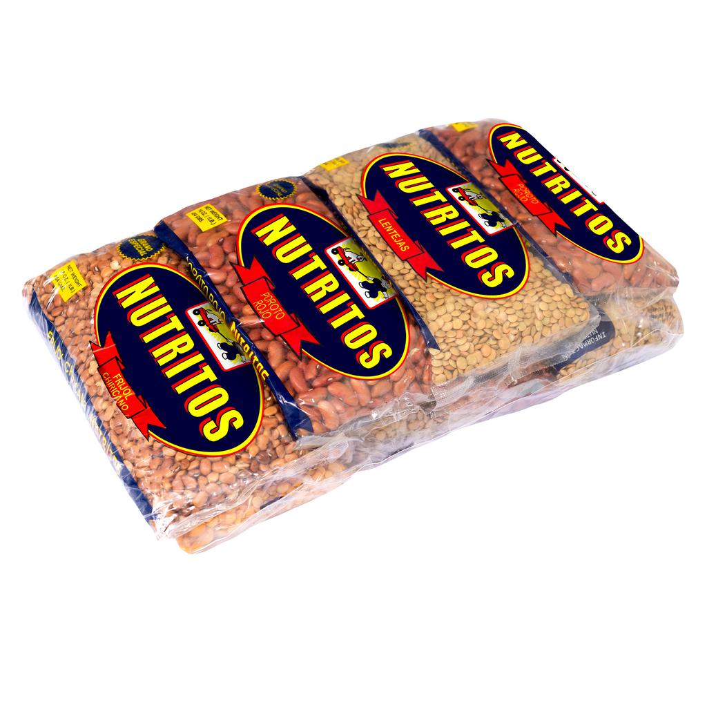 Nutritos Assorted Grains 8 Units / 454 g Dried Beans | PriceSmart