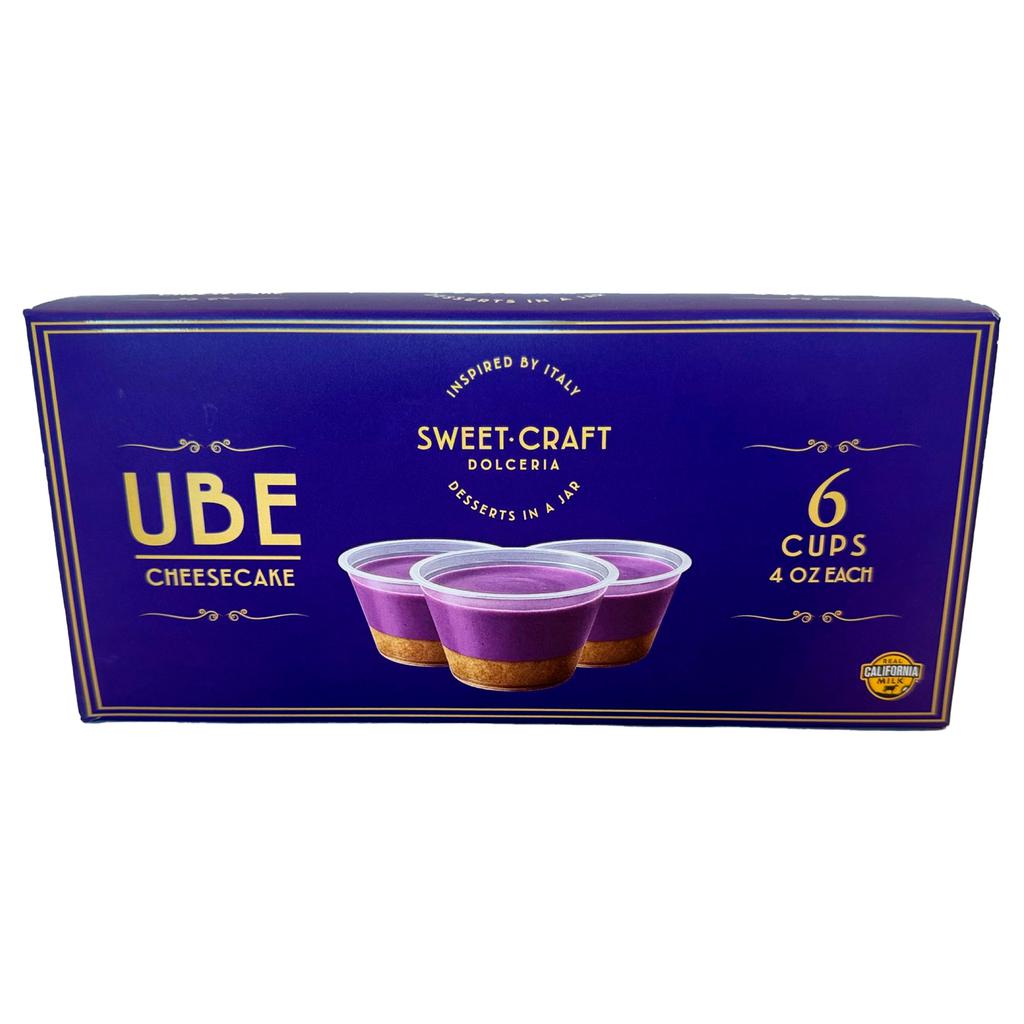 Sweet Craft Dolceria Ube Cheesecake 6 Pack 113.4 g / 4 oz