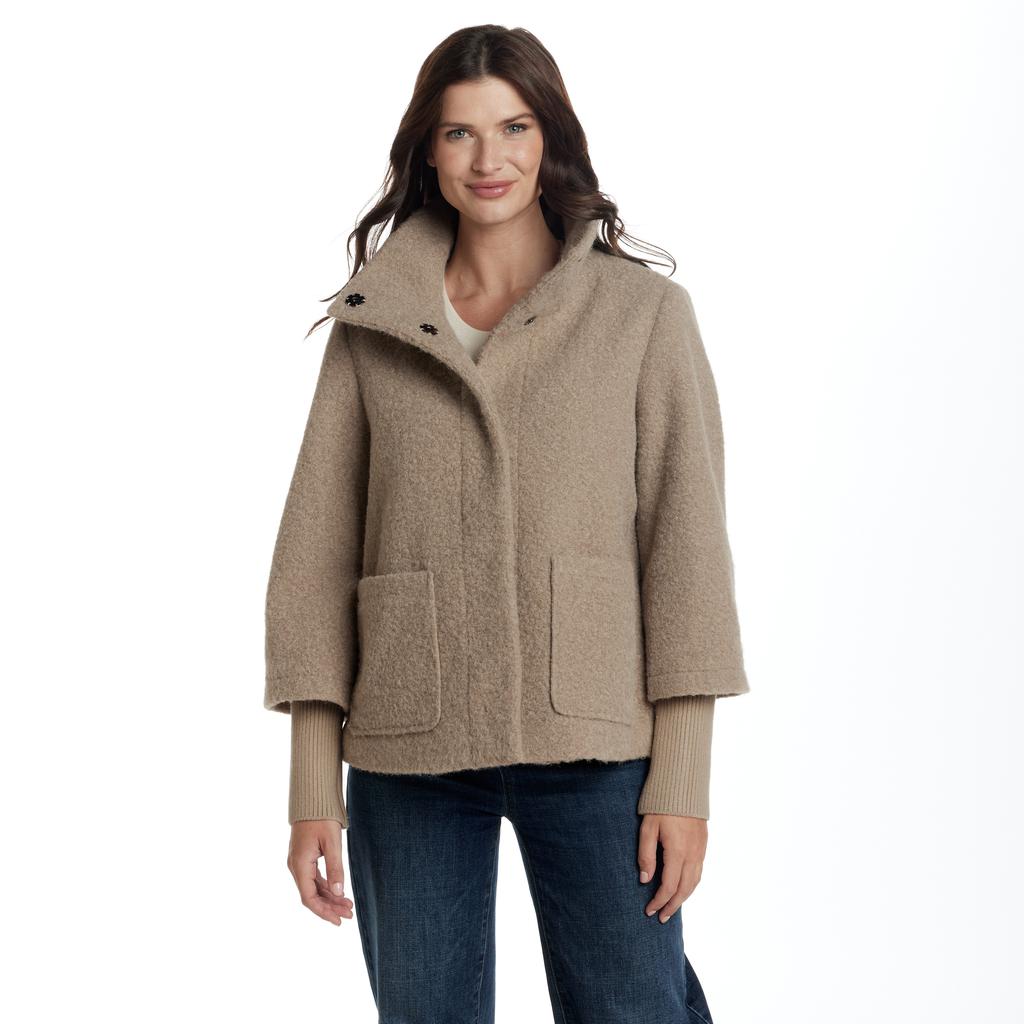 Weatherproof Chaqueta con Mangas Tejidas para Mujer Chaquetas para