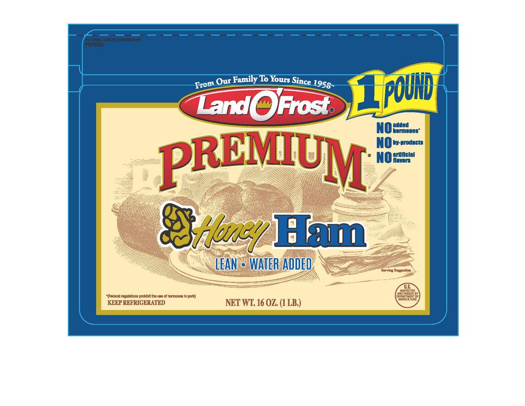 Land O'Frost Honey Ham 454 g / 1 lb