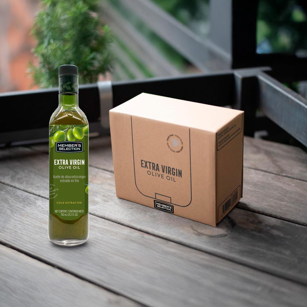 Member's Selection Extra Virgin Olive Oil 8 Units / 750 mL / 25.3