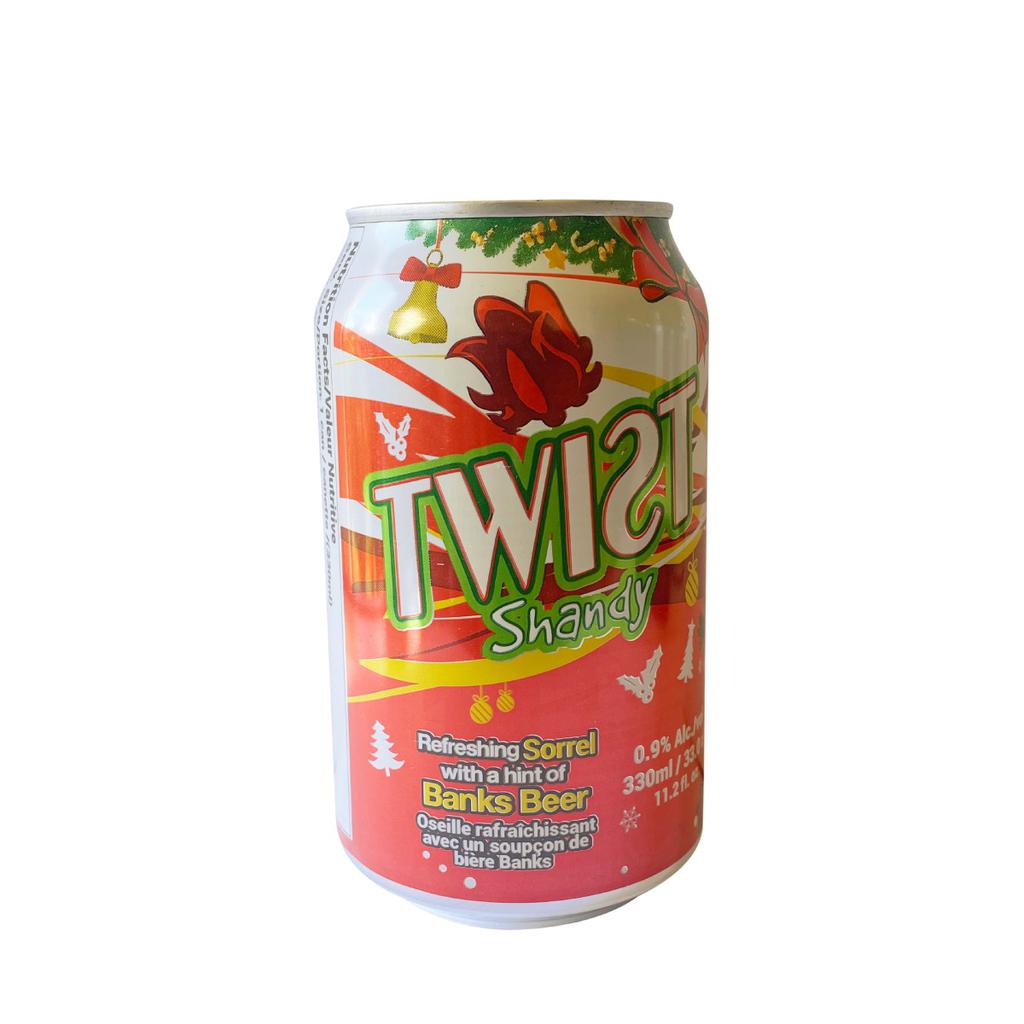 Twist Sorrel Shandy Refreshing Drink with a Touch of Beer 6 Units / 330 mL / 11 oz