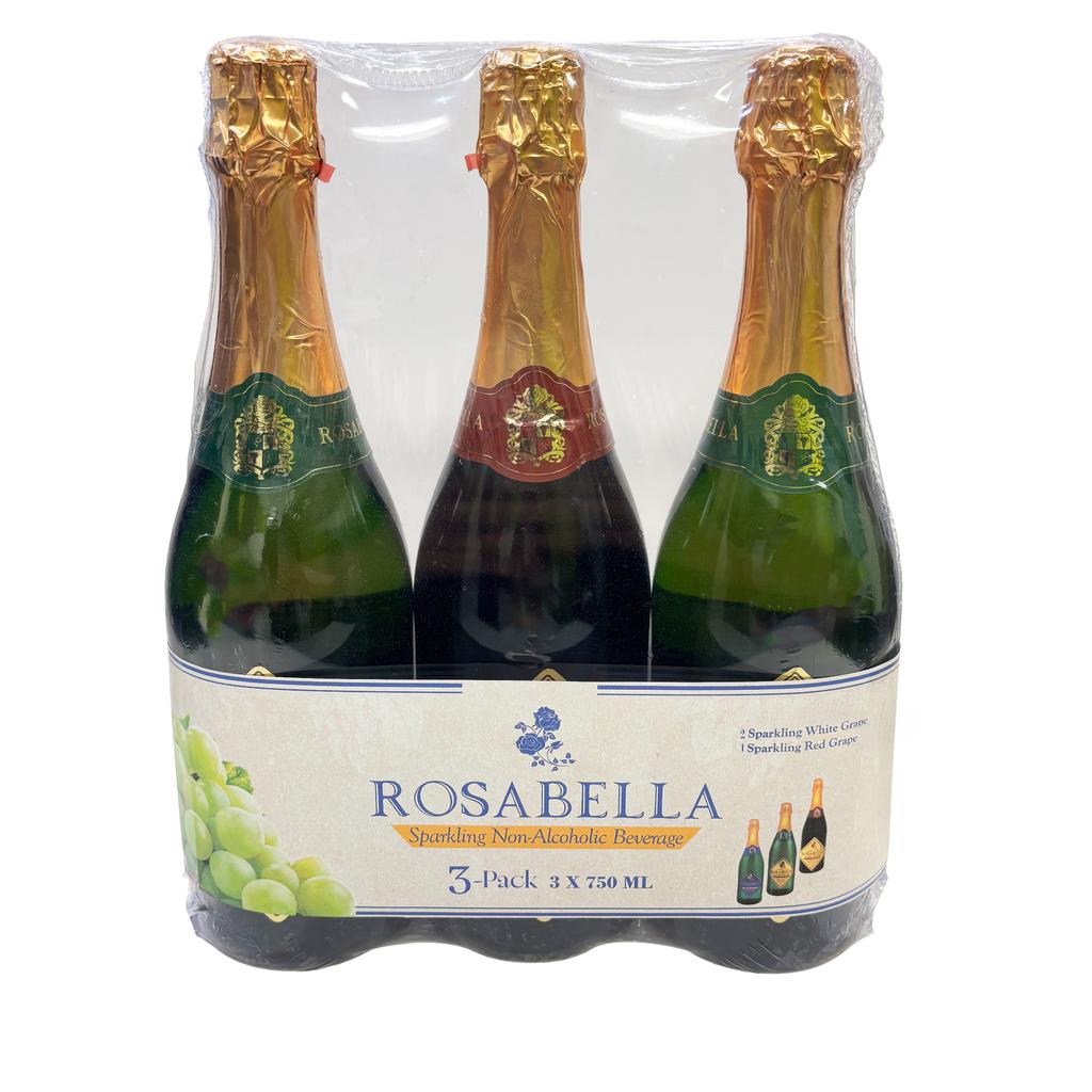 Rosabella Assorted Alcohol-Free Sparkling Wine 3 Units /