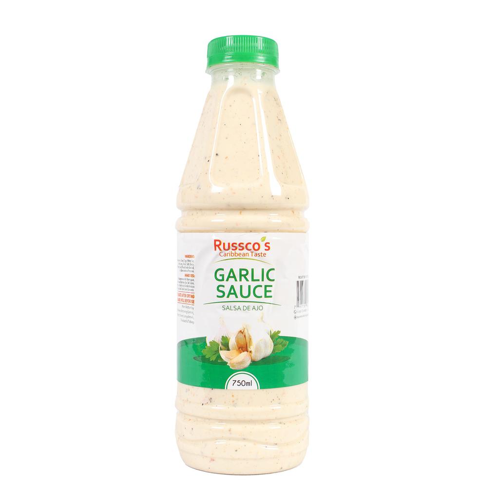Russco's Caribbean Flavor Garlic Sauce 750 Ml