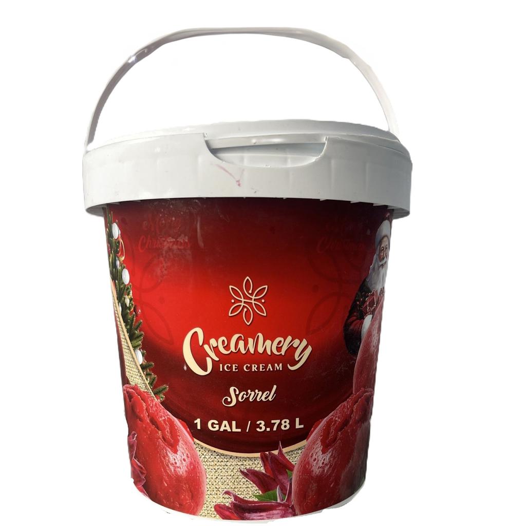 Creamery Novelties Sorrel Ice Cream 3.78 L / 127.8 oz