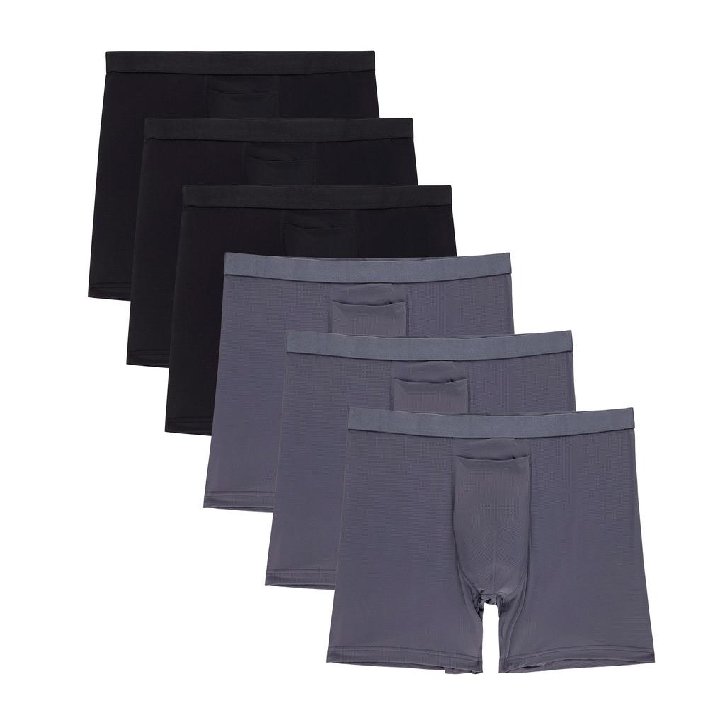 Member's Selection Boxer Deportivo para Hombre 6 Unidades