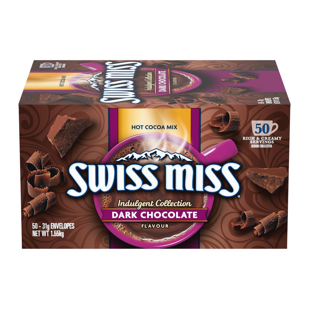 Dark Märchen / Miss-a Swiss Miss Dark Chocolate Flavor Cocoa Powder 50 Units 31 g / 1 oz