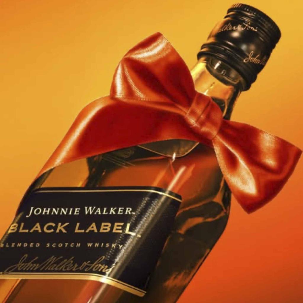 Johnnie Walker Etiqueta Negra 12 Años Botella de Whisky Escocés 1