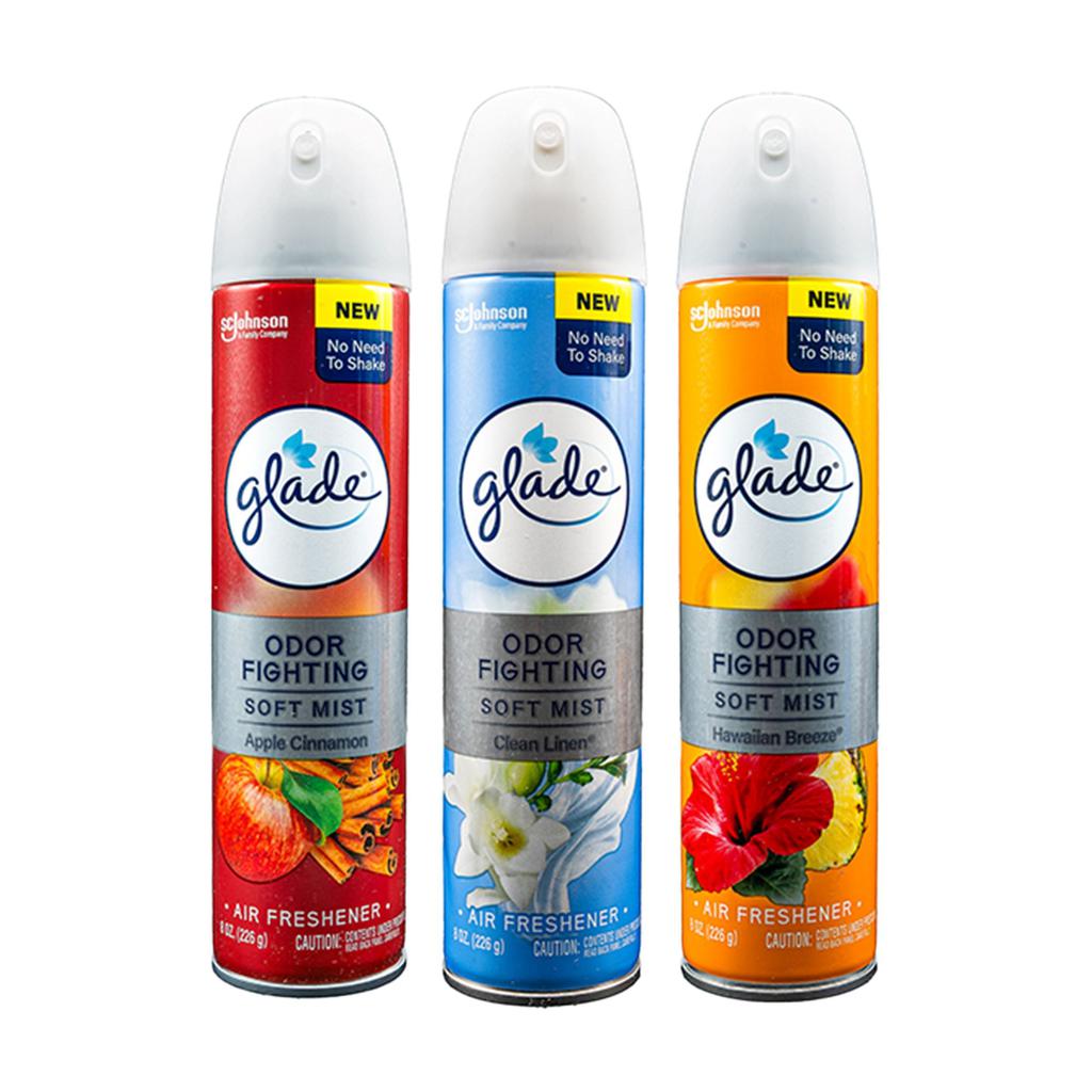 Glade Assorted Air Freshener 3 Units / 236 mL