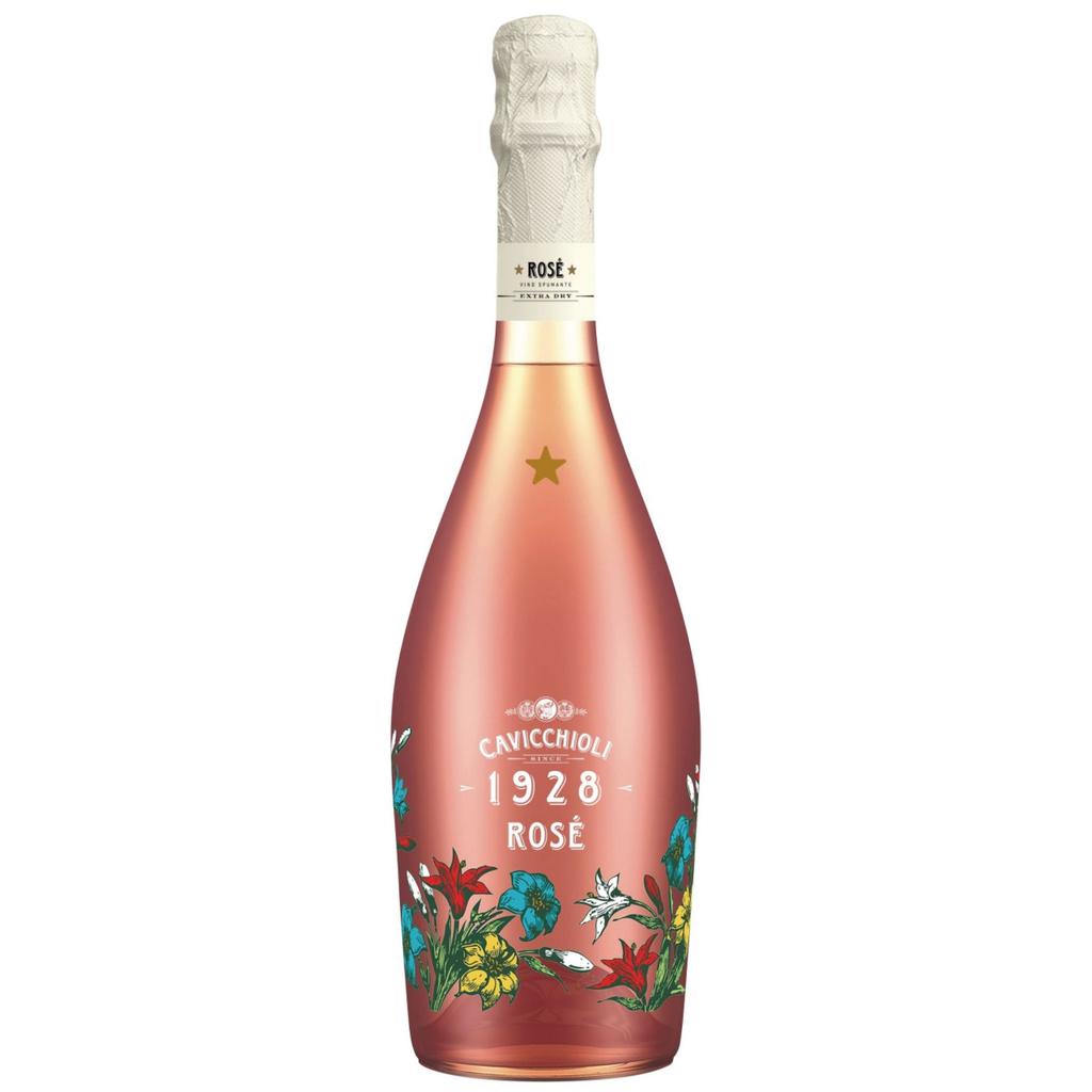 Cavicchioli 1928 Sweet Rosé Sparkling Wine 750 Ml / 25.36 Oz