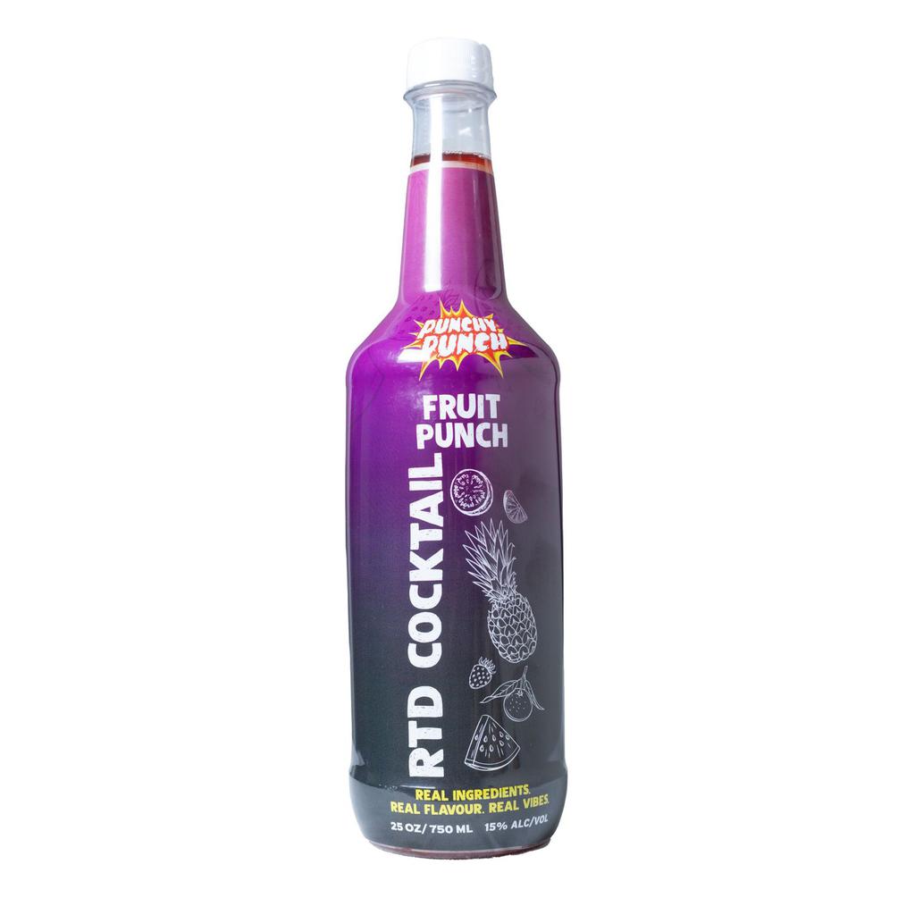 Punchy Punch Rum Cocktail with Fruit Punch