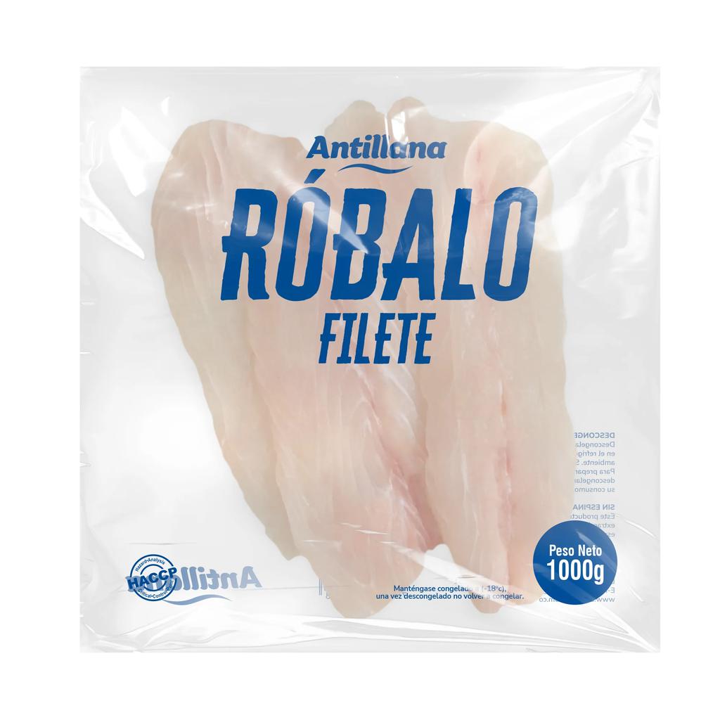 Antillana Filete de Robalo sin Piel 1 kg / 2.2 lb