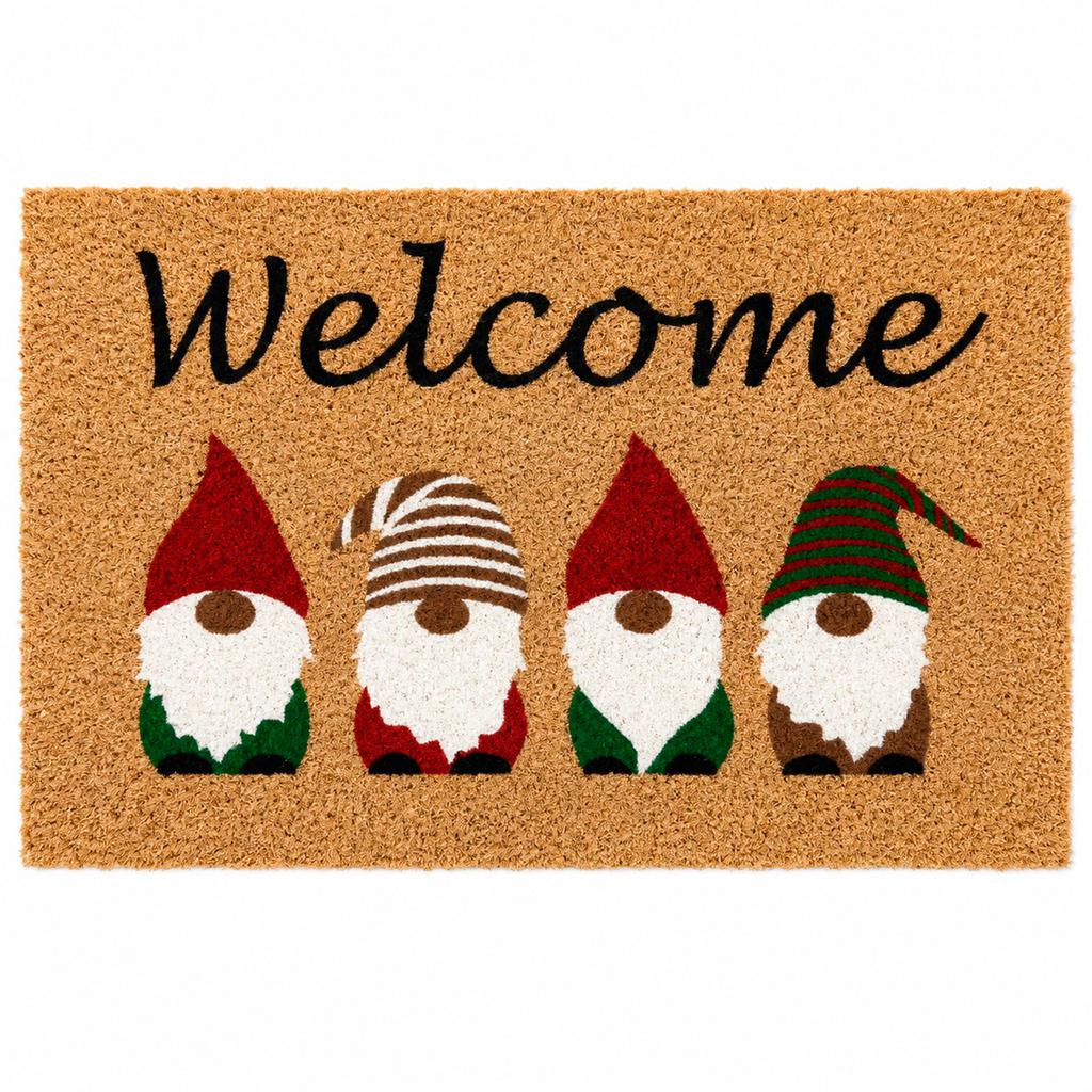Assorted Christmas Coir Doormat 60.9 cm x 91 cm / 24" x 36"