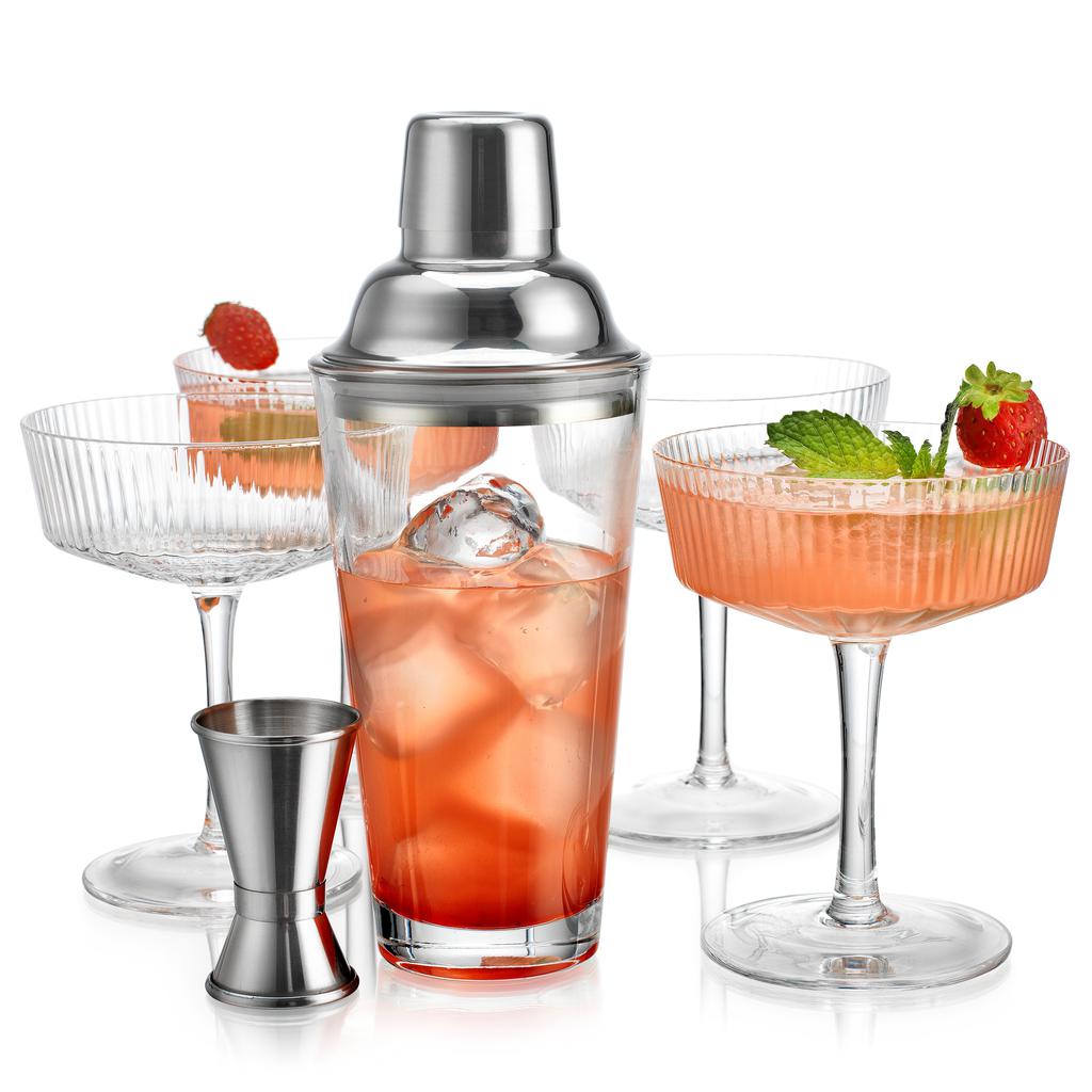 Godinger Martini Set 6 Pieces