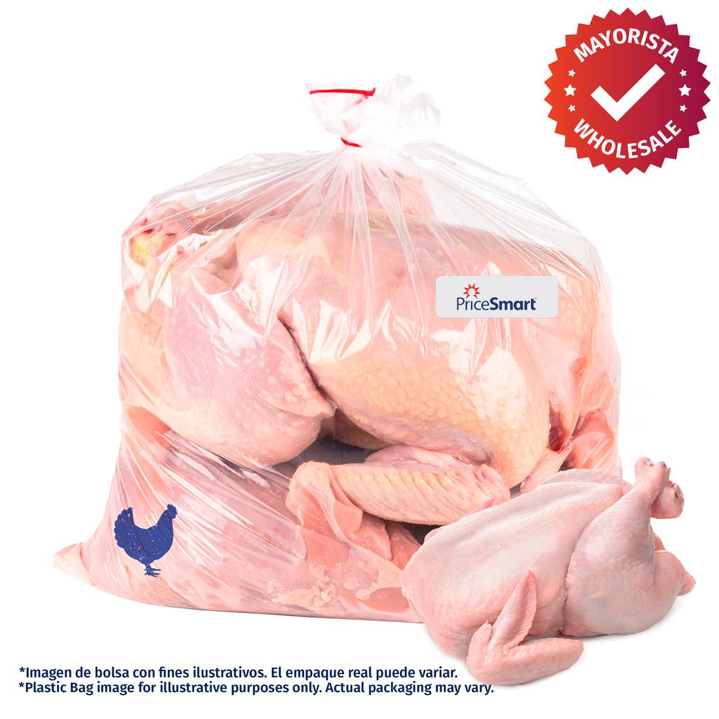 Agrofem Pollo Entero Fresco Bolsa 9 kg / 20 lb