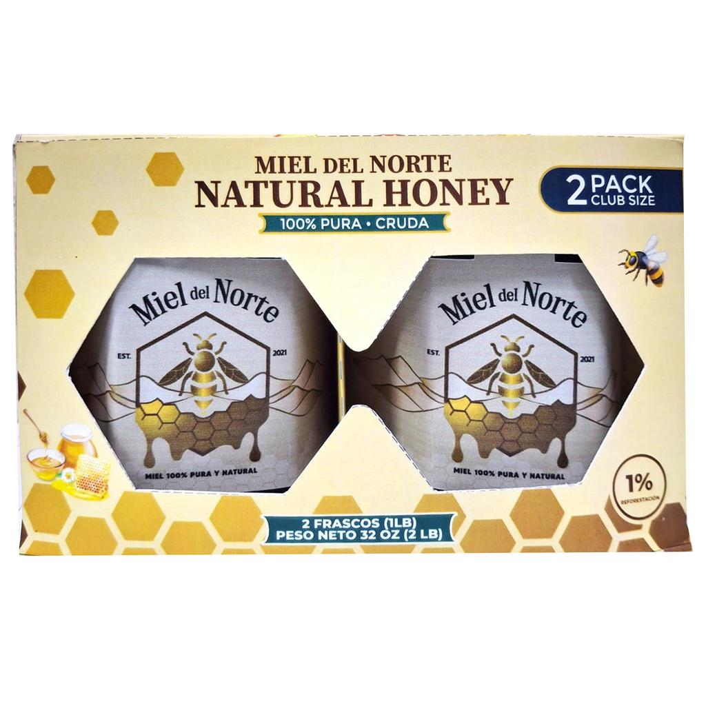 Miel del Norte Pura y Natural 2 Unidades / 453.6 g / 16 oz