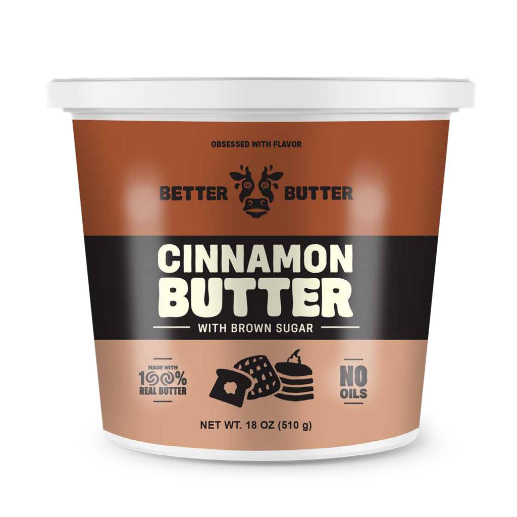 Better Butter Cinnamon and Brown Sugar Butter 510 g / 18 oz