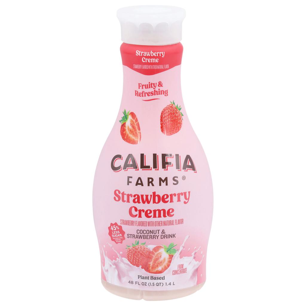 Califia Farms Strawberry and Coconut Beverage