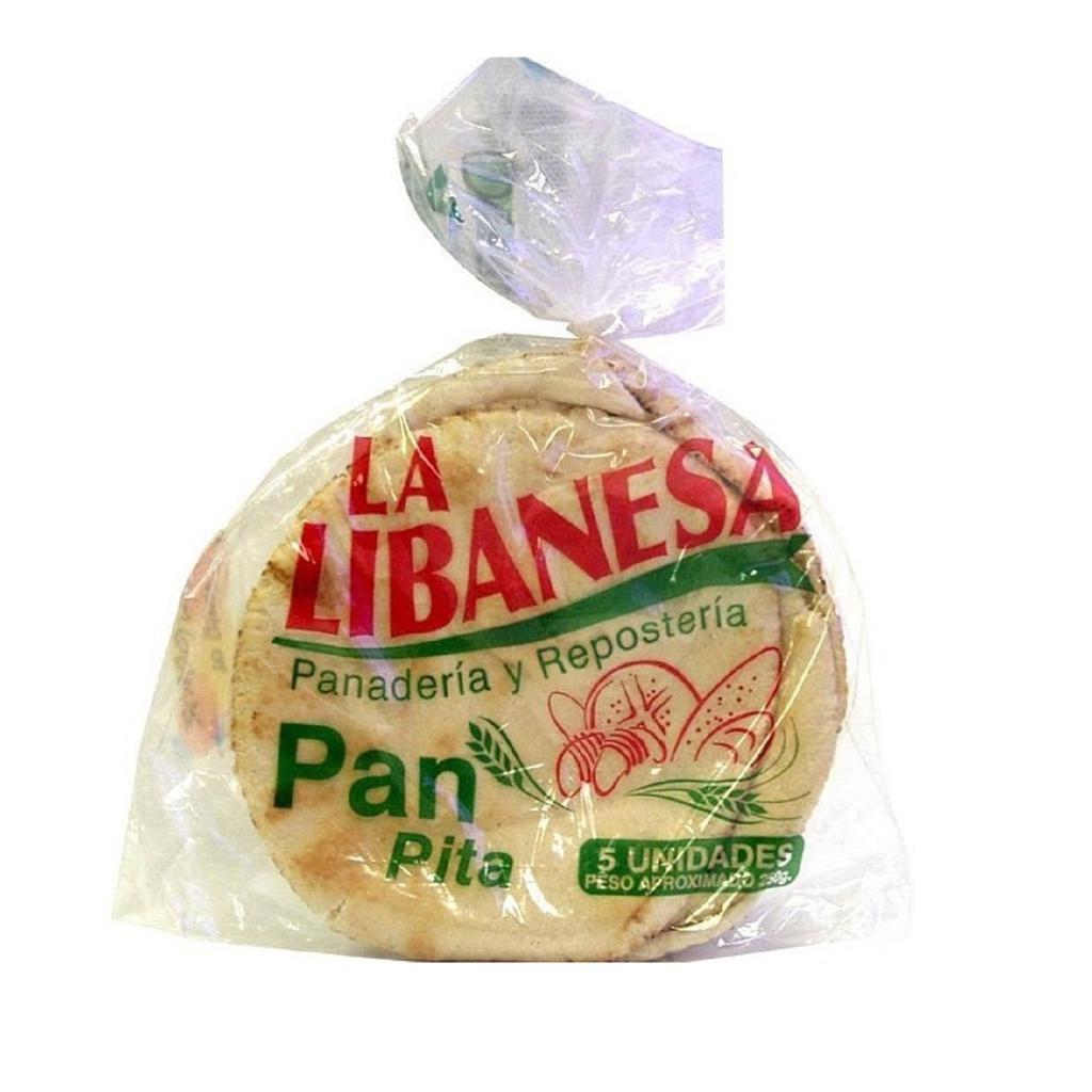 La Libanesa Pan Pita Grande 2 Unidades / 250 g