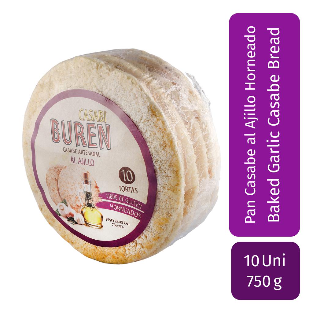 Buren Casabe Al Ajillo 750 g / 26.5 oz