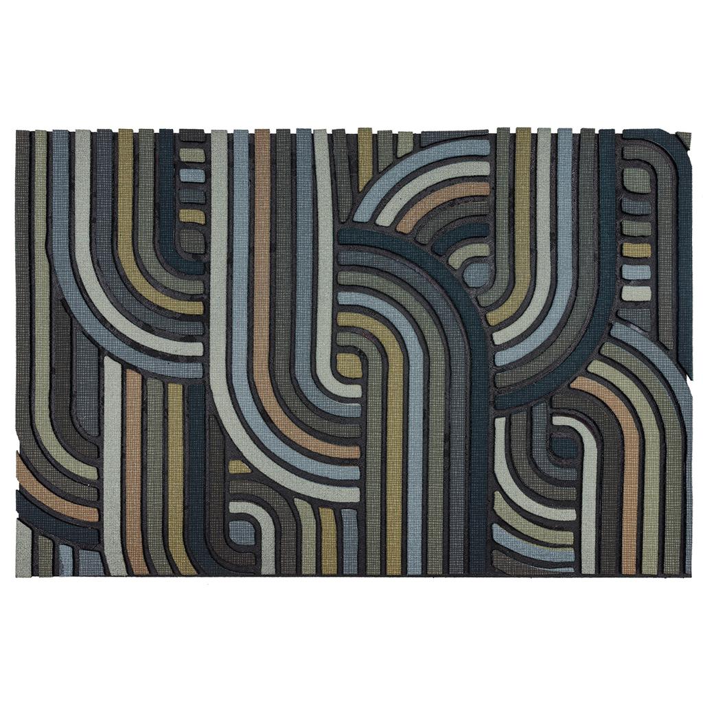 Mohawk Home Non-Slip Entryway Mat for Indoor and Outdoor Use 60.96 cm x 91.44 cm / 24" x 36"