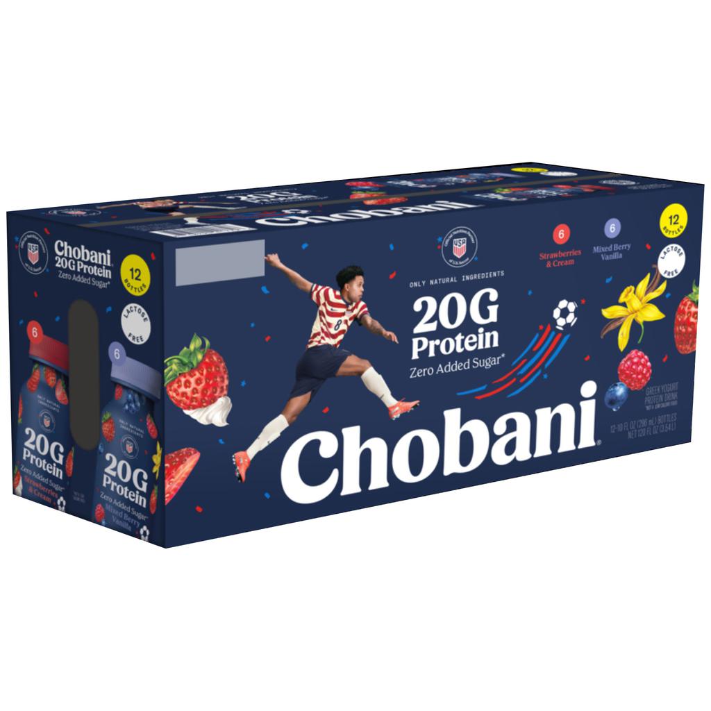 Chobani Lactose Free Yogurt Drink with 20 g Protein 12 Units / 283 g / 10 oz