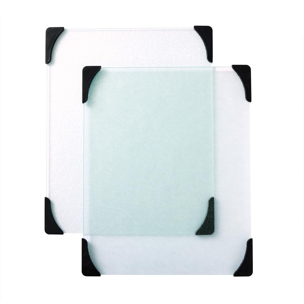 Farberware Tempered Glass Cutting Board 2 Units