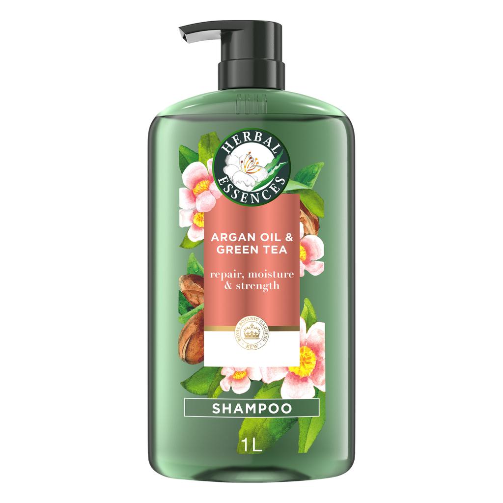 Herbal Essences Shampoo with Argan Oil and Green Tea 1 L / 33.8 oz