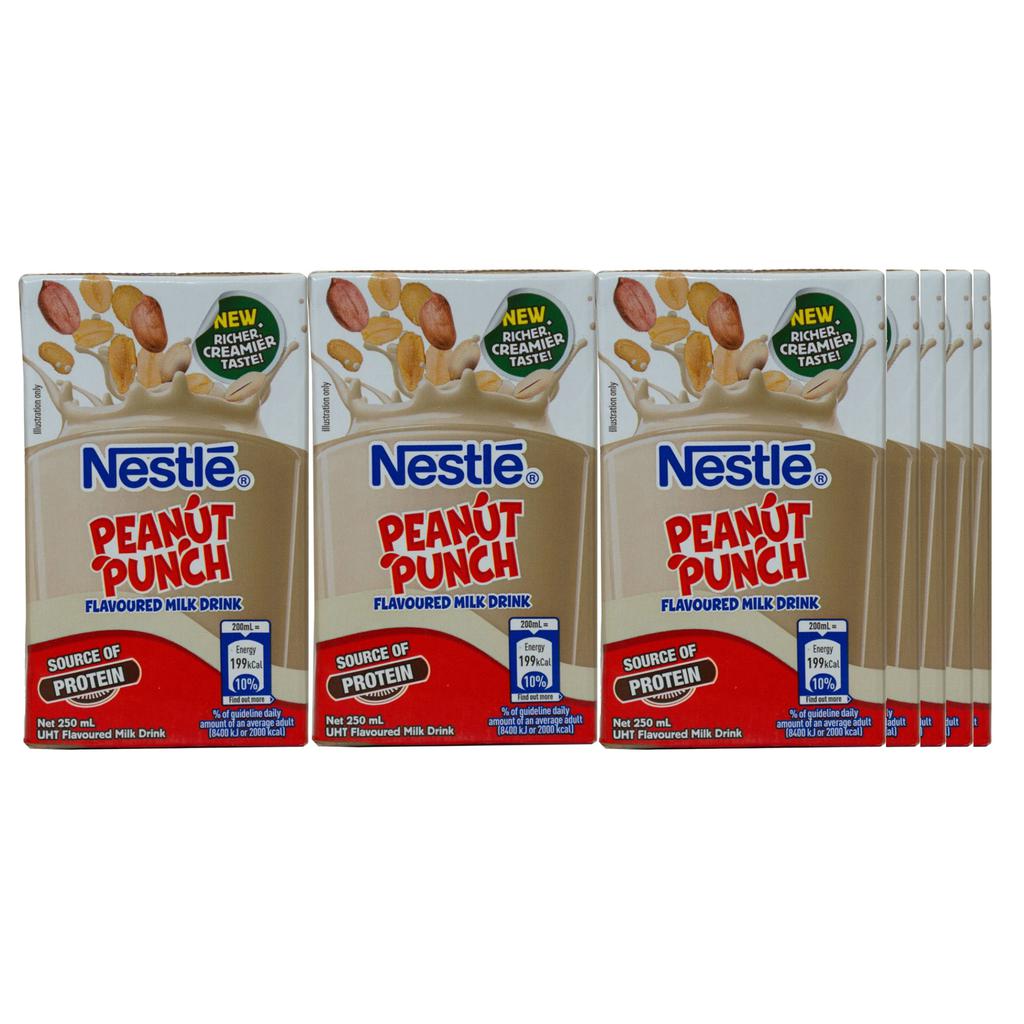 Nestlé Peanut Flavor Milk Drink 12 Units / 250 mL / 8.45 oz