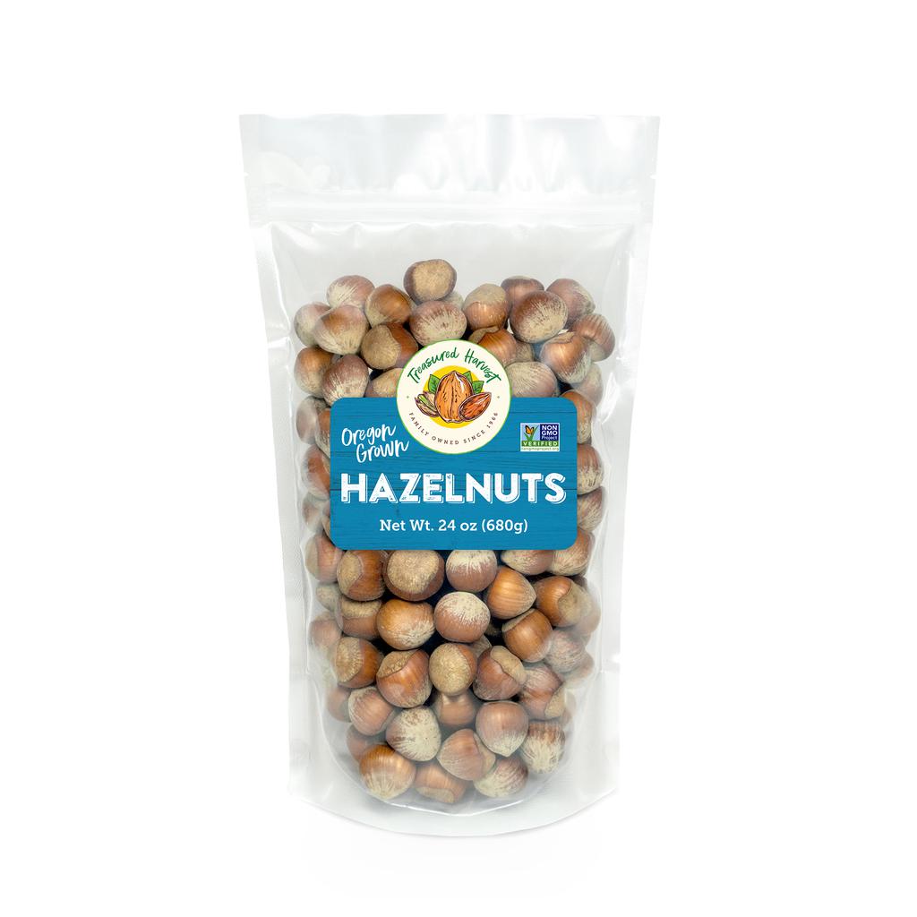 Treasured Harvest Shelled Natural Hazelnuts 680 g