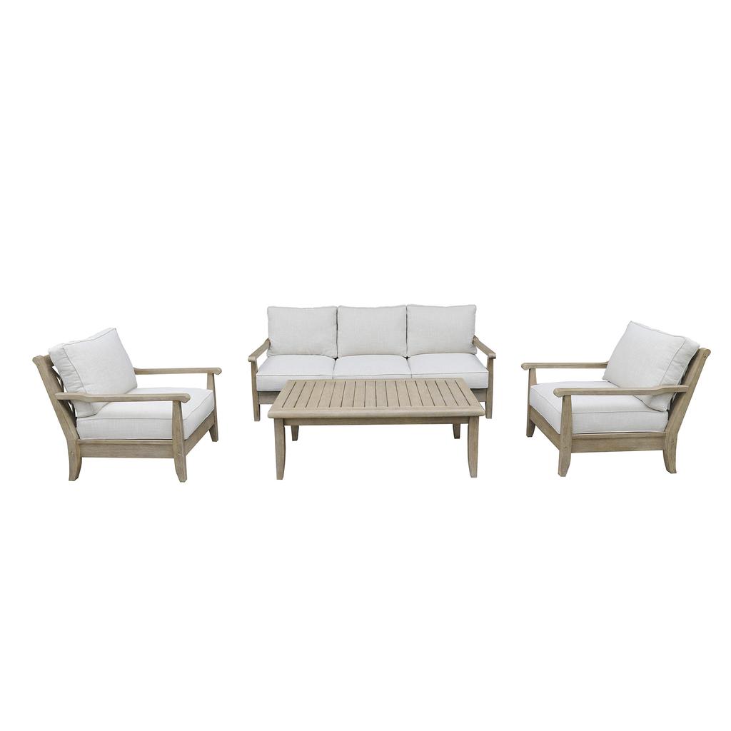 Member's Selection Outdoor Living Room Set with Table 4 Pieces
