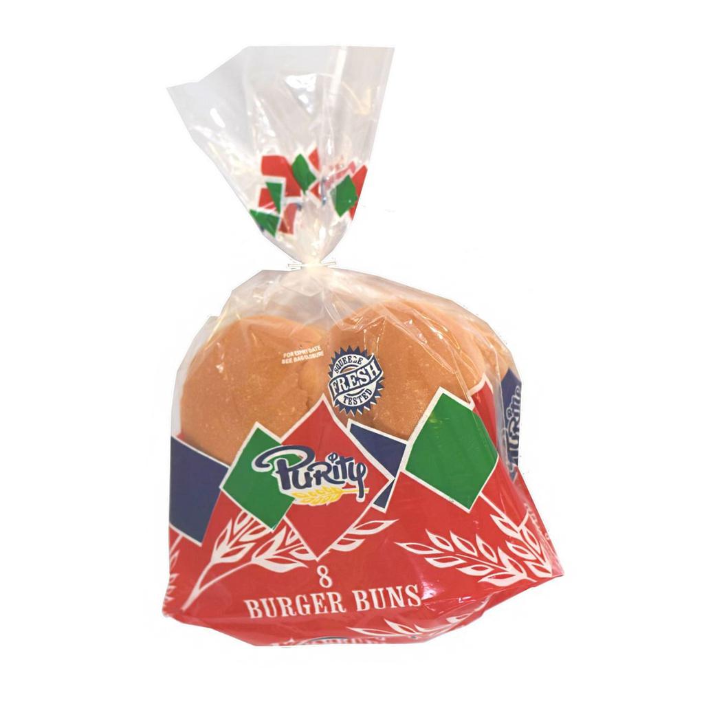 Purity Hamburger Buns 8 Units / 600 g