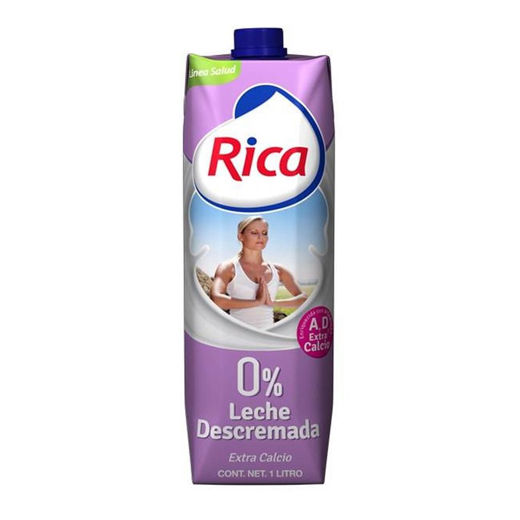 Rica Leche Descremada 12 Unidades12 LT