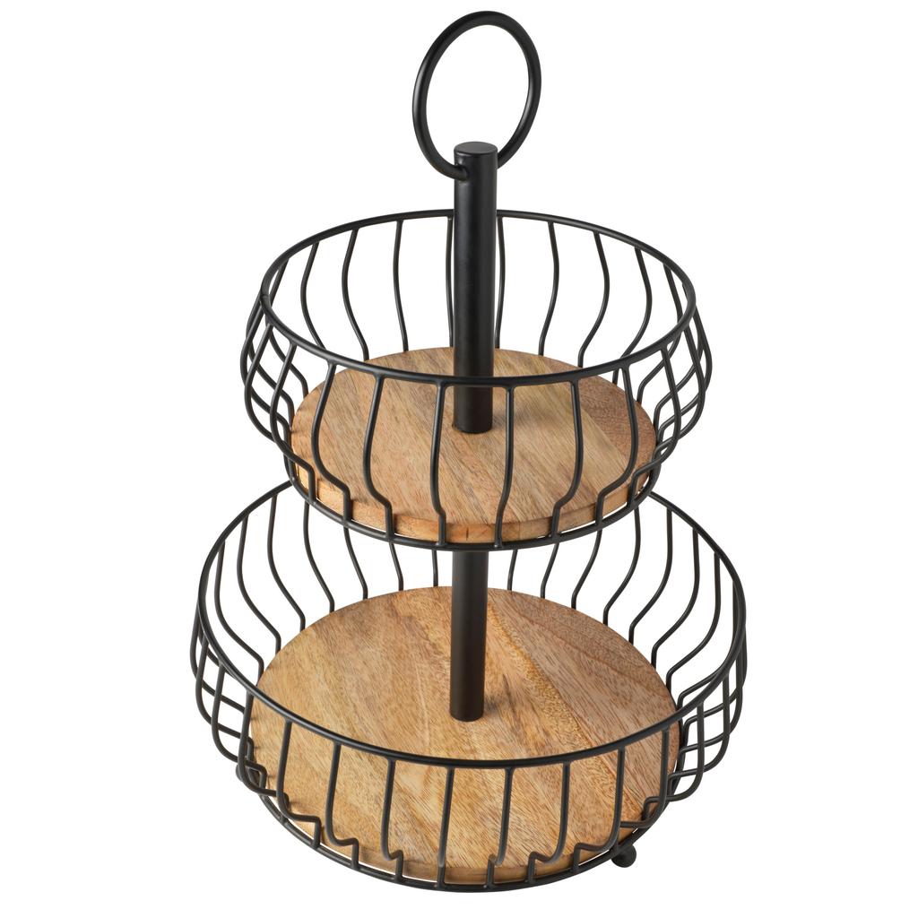 Mikasa 2-Tier Kitchen Storage Basket