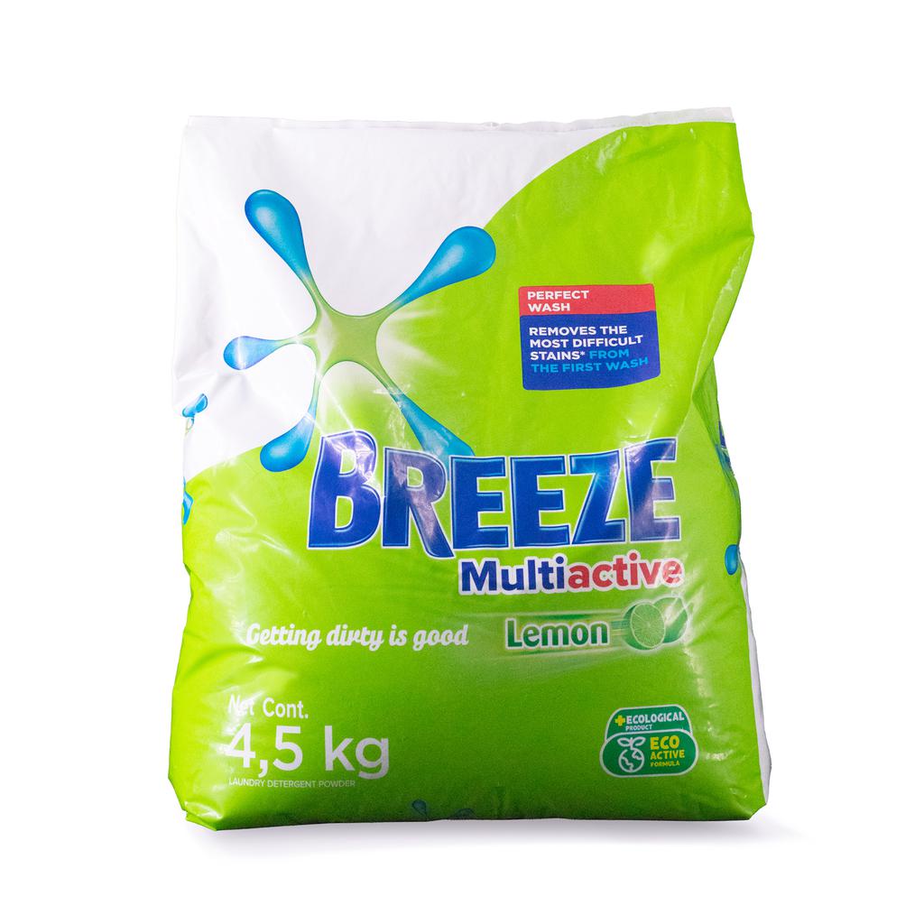 Breeze Multi Active Laundry Detergent Powder 4.5 kg