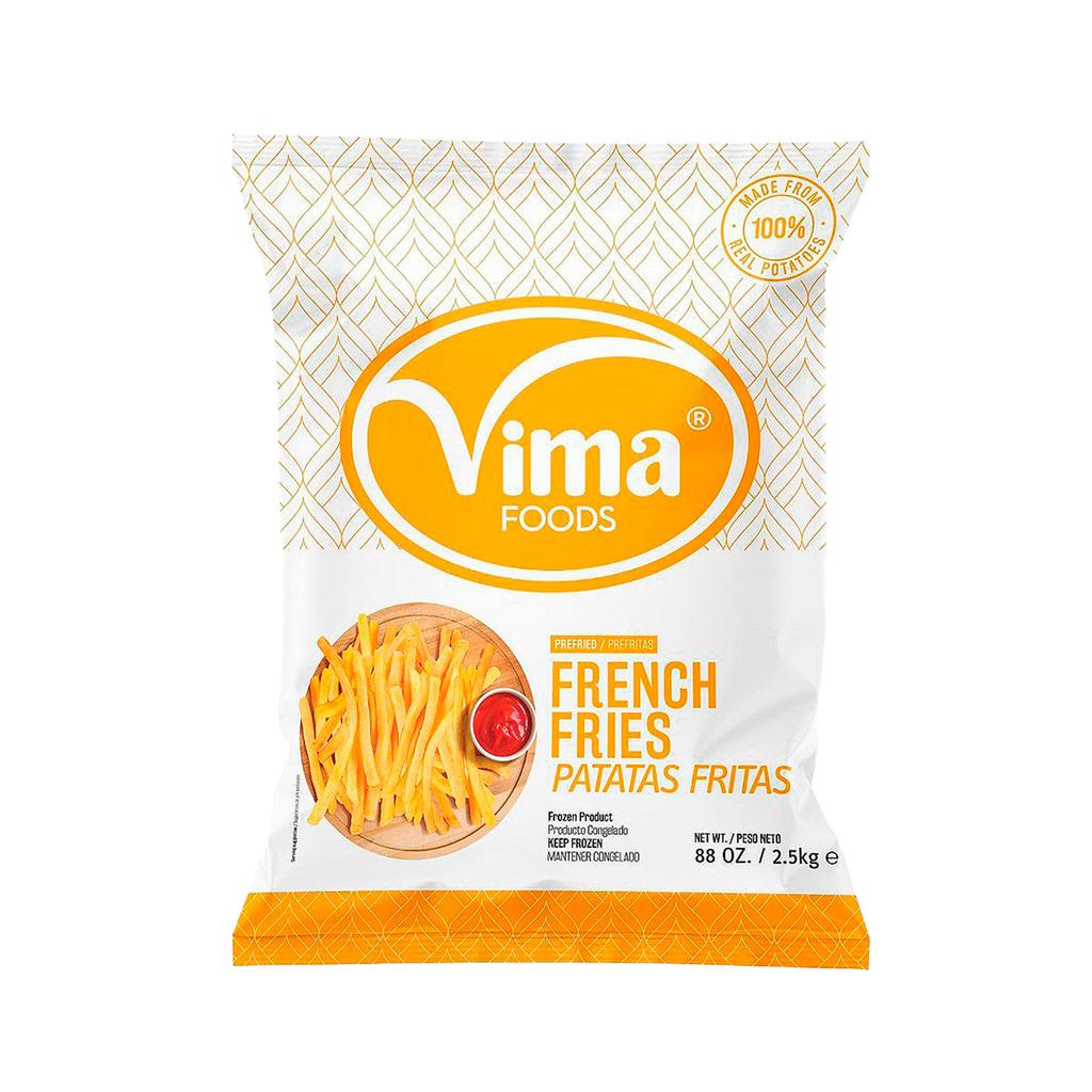 Vima Foods Papas Fritas Congeladas 2.5 g / 5.5 lb