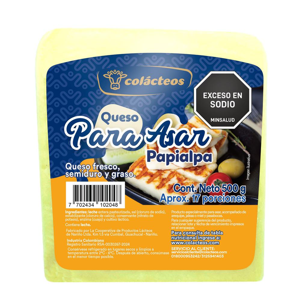 Colacteos Queso Papialpa 500 g / 1.1 lb