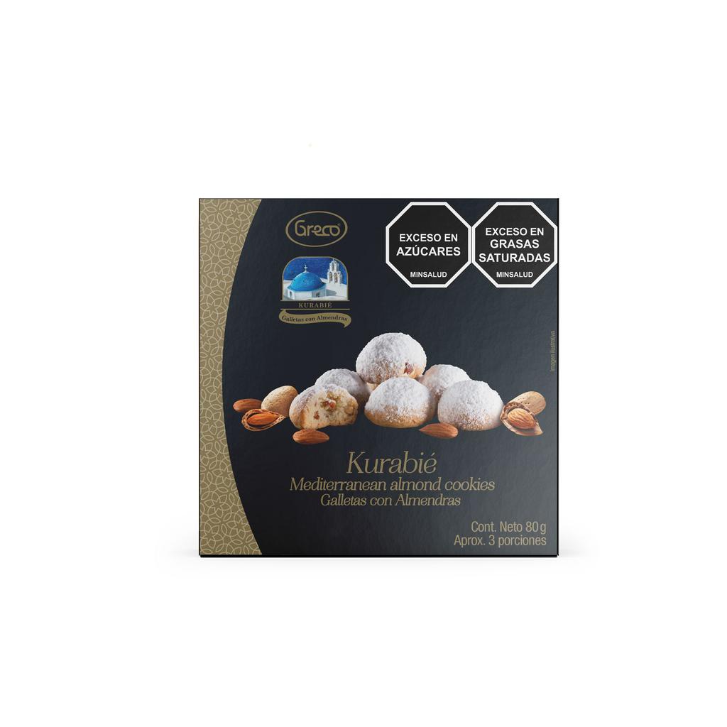 Greco Galletas Artesanales Kurabié 6 Unidades / 80 g