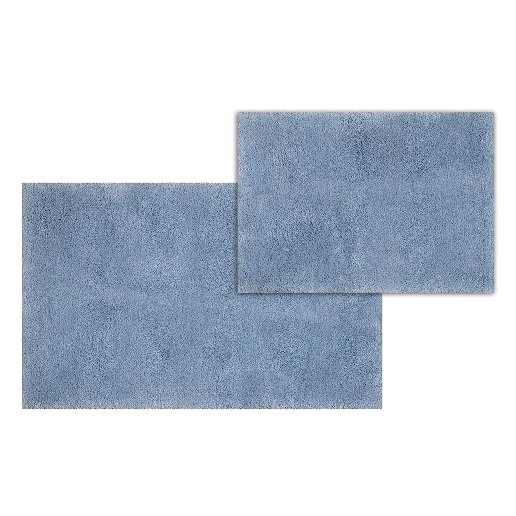 Riviera Home 2-Piece Polyester Bath Mat Set