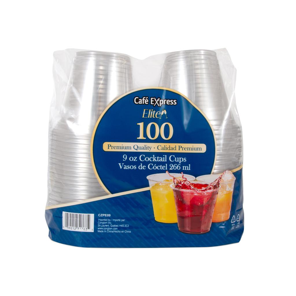 Café Express Cocktail Cup 100 Units / 266 mL / 9 oz