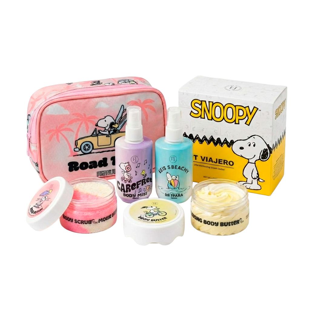 Filaj and Beauty Kit Viajero de Cuidado Personal Snoopy